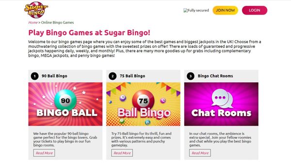 Sugar Bingo