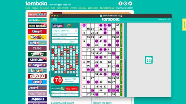tombola bingo
