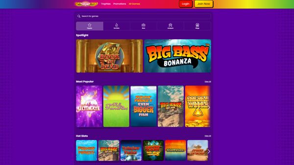 Super Mega Fluffy Rainbow Vegas Jackpot Casino