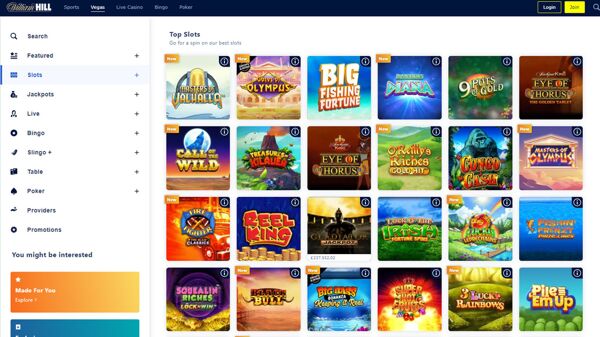William Hill Vegas